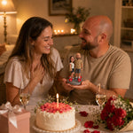 Bobblehead couple 100 % personnalisable de la tête aux pieds