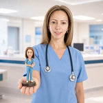 Infirmières femelles figurines de bobblehead personnalisées
