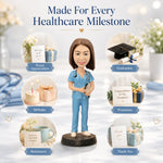 Infirmières femelles figurines de bobblehead personnalisées
