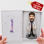 Tête de bobble personnalisée pour Doctor Gift