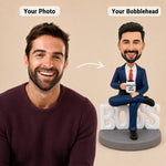 Poupée Bobblehead Bobblehead du Boss Boss masculin personnalisé