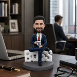 Poupée Bobblehead Bobblehead du Boss Boss masculin personnalisé
