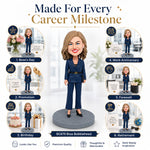 Her Desk. Her Rules. Her Bobblehead.
