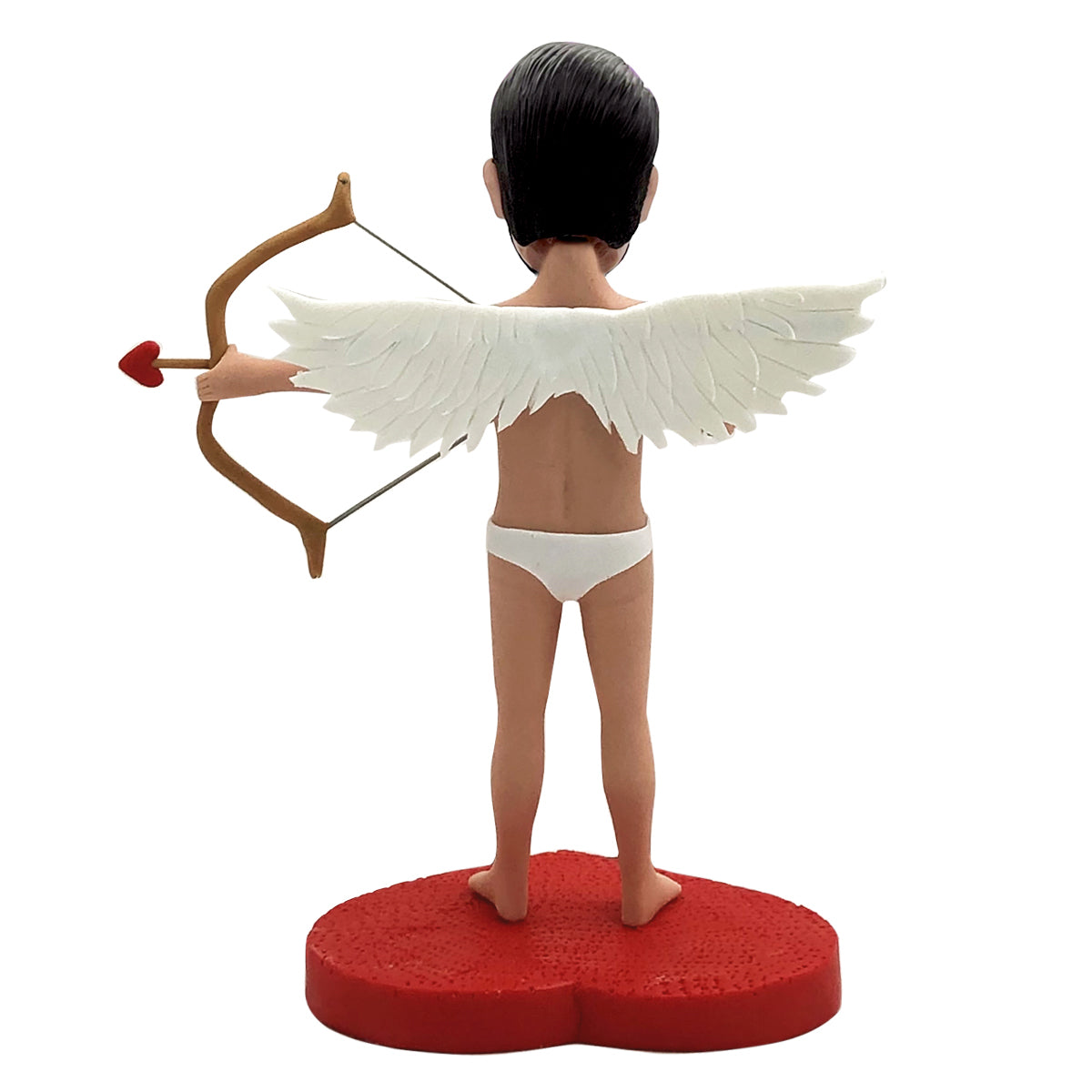 Bobblehead masculin personnalisé style Cupidon - Idées cadeaux pour la Saint-Valentin