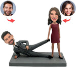 Idées cadeaux Saint Valentin - Bobblehead couple drôle personnalisé