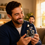 Joyeux anniversaire Bobblehead personnalisé
