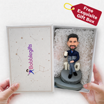 Joyeux anniversaire Bobblehead personnalisé