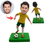 Bobblehead personnalisé pour joueur de football