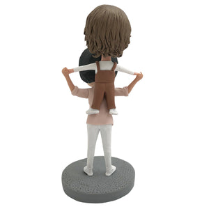 Poupée Bobblehead personnalisée pour mère et fils