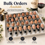 Bouchons de bouteille de vin Bobblehead personnalisés