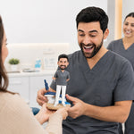 Cadeau personnalisé Dentisit Bobblehead personnalisé