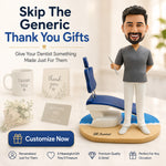 Cadeau personnalisé Dentisit Bobblehead personnalisé