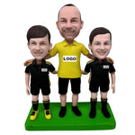 Athlètes et entraîneurs Bobblehead personnalisés avec logo