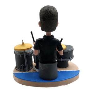 Bobblehead personnalisé jouant de la batterie