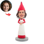 Figurine à tête branlante personnalisée pour la fête des mères