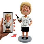 Poupées Bobblehead personnalisées à partir de votre image/avatar IA de style dessin animé
