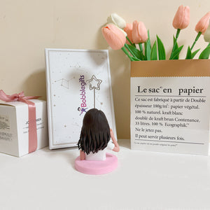 Figurine à tête branlante personnalisée avec clip photo