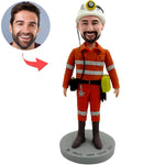 Figurine Bobblehead de mineur personnalisée