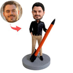 Stylo à tête branlante personnalisé