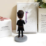Figurines à tête branlante personnalisées pour coiffeurs