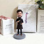 Figurines à tête branlante personnalisées pour coiffeurs