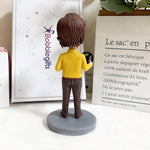 Figurine personnalisée de chauffeur de taxi à tête oscillante