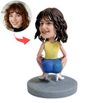 Figurine à tête branlante personnalisée Wobble Butt