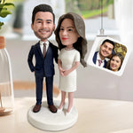 Figurines personnalisées de mariés pour cadeaux de mariage