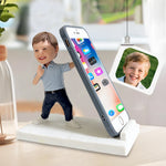 Support de téléphone à tête oscillante personnalisé