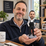 Happy Retirement Custom Bobblehead