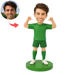 Figurine à tête branlante personnalisée, cadeau idéal pour les fans de football
