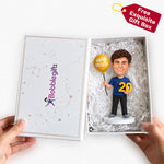 Figurine à tête branlante personnalisée pour 20ème anniversaire
