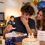 Figurine à tête branlante personnalisée pour 20ème anniversaire