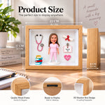 Boîte à ombres 3D personnalisée avec figurine – Cadeau personnalisé pour toute occasion