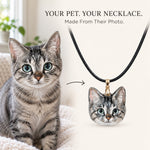 Collier personnalisé avec portrait d'animal