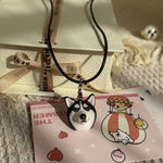 Collier personnalisé avec portrait d'animal