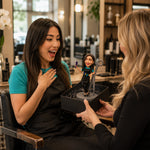 Cadeau personnalisé fait main : figurine à tête branlante de coiffeur personnalisée