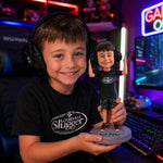 Figurine bobblehead personnalisée pour garçon à partir d'une photo - Cadeau souvenir personnalisé pour enfants