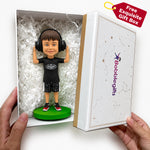 Figurine bobblehead personnalisée pour garçon à partir d'une photo - Cadeau souvenir personnalisé pour enfants