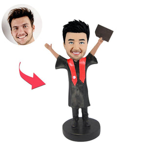 Bobblehead personnalisé Happy Graduation