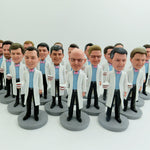 Figurines à tête oscillante personnalisées en gros pour équipes dentaires (minimum 5 pièces)