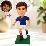 Figurine personnalisée style champion de football
