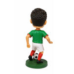 Figurine de football personnalisée avec tête oscillante et ballon de frappe