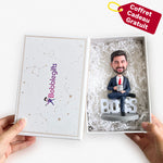 Amoureux de l’obtention du diplôme Bobblehead personnalisés