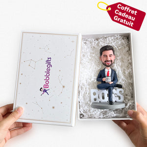 Amoureux de l’obtention du diplôme Bobblehead personnalisés