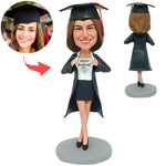 Bobblehead personnalisé - Bonne remise des diplômes