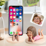 Support de téléphone portable personnalisé pour figurine d'enfant