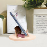 Support de téléphone portable personnalisé pour figurine d'enfant