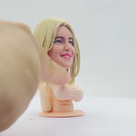 Bobblehead femme drôle personnalisé