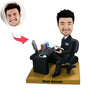 Bobblehead de bureau personnalisé pour boss